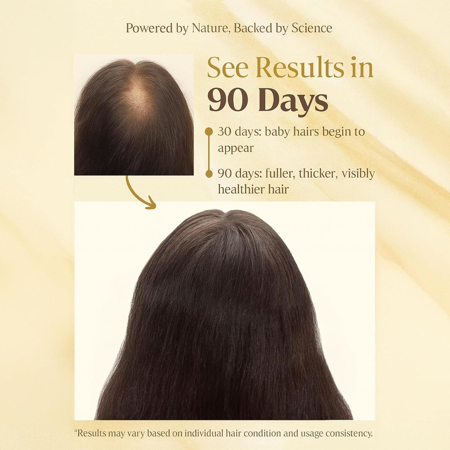 D'Cherlane Hair Growth Oil – Scalp Treatment with Rosemary, Argan, Coconut & Castor Oil Organic | Lightweight, Non-Greasy Formula for Fuller, Thicker, Stronger Strands | For All Hair Types