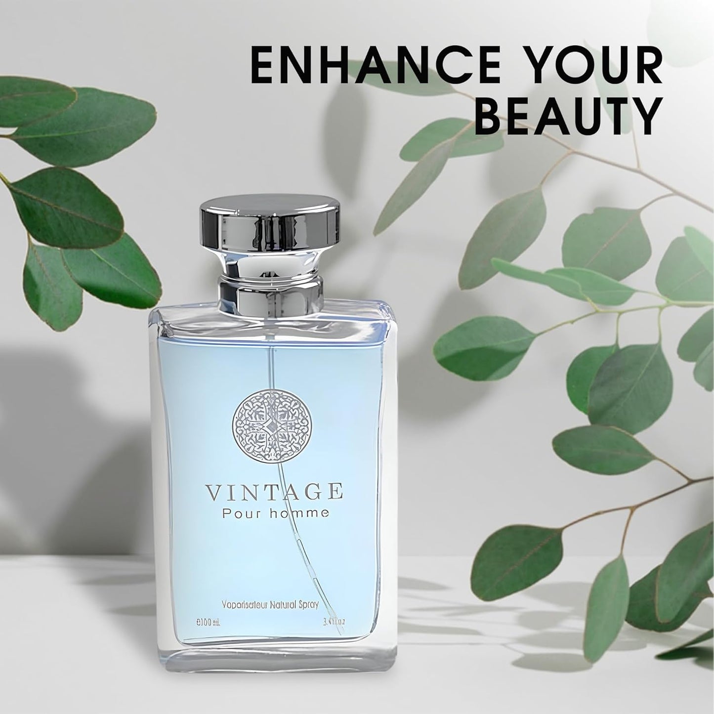 Cologne for Men Vintage Pour Hommer Scent Men 's Perfume With Fresh Notes Long Lasting 3.4 Fl Oz Fragrance for Daily Used