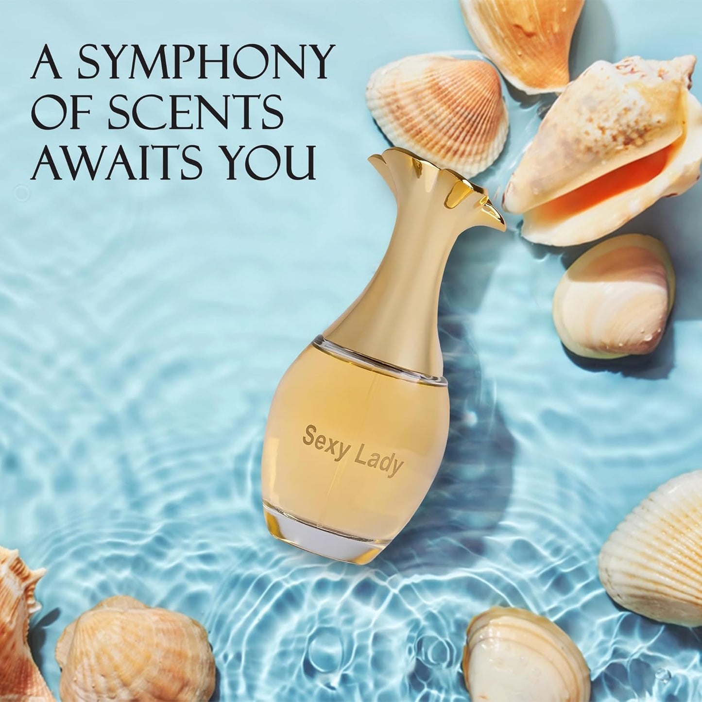 Women's Perfume La Vida Bella&Sexy Lady Combo Set Eau De Parfum Long Lasting Fragrance 3.4 Fl Oz Spray Each for Daily Used