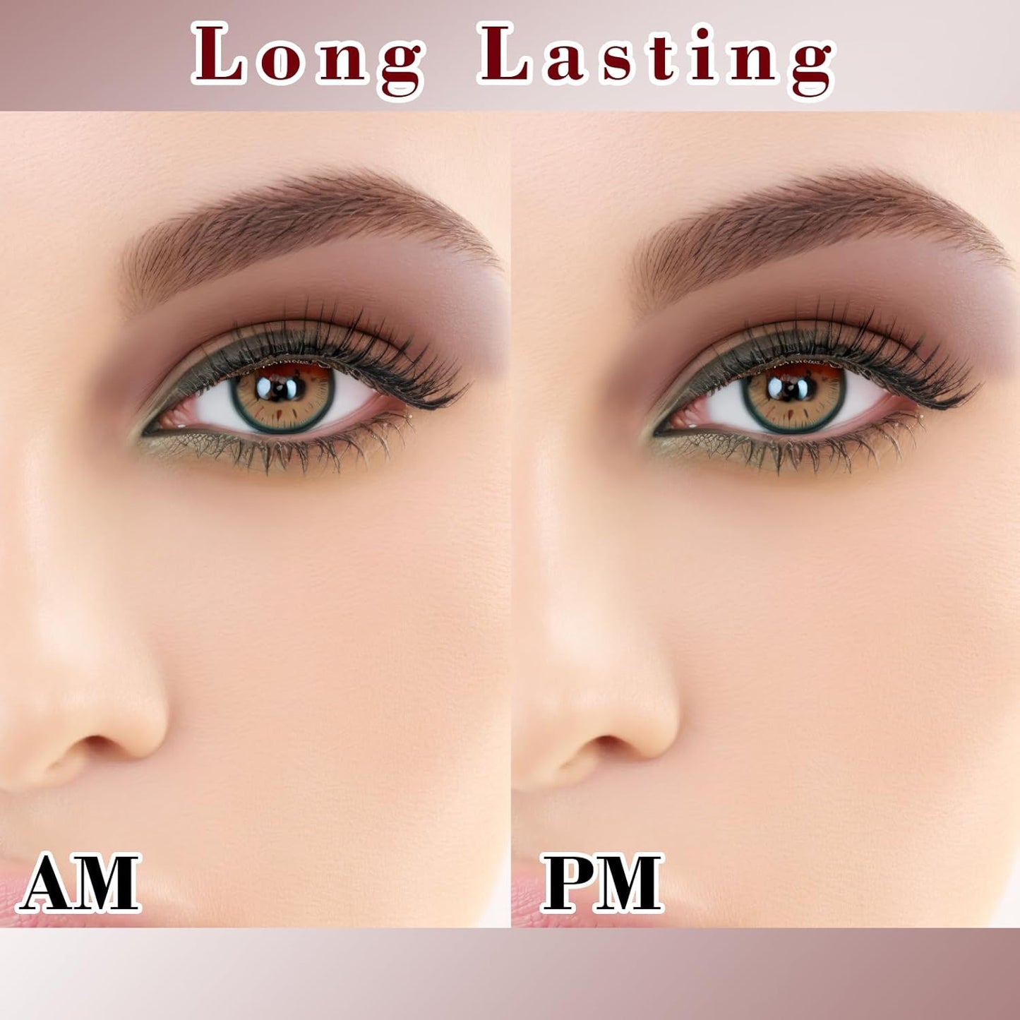 MEICOLY Matte Mauve Eyeshadow with Mirror,Nude Brown Taupe Eye Shadow Palette for Older Women and Girls,Pressed Powder Single Eyeshadow,Eye Makeup Eyelid Color,High Pigment,sombras para ojos