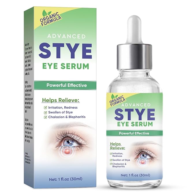 Stye Eye Treatment, Effective Stye Eye Drops Serum for Styes Chalazion and Blepharitis, Fast Chalazion Remover for Restore Healthier Ey-e Skin
