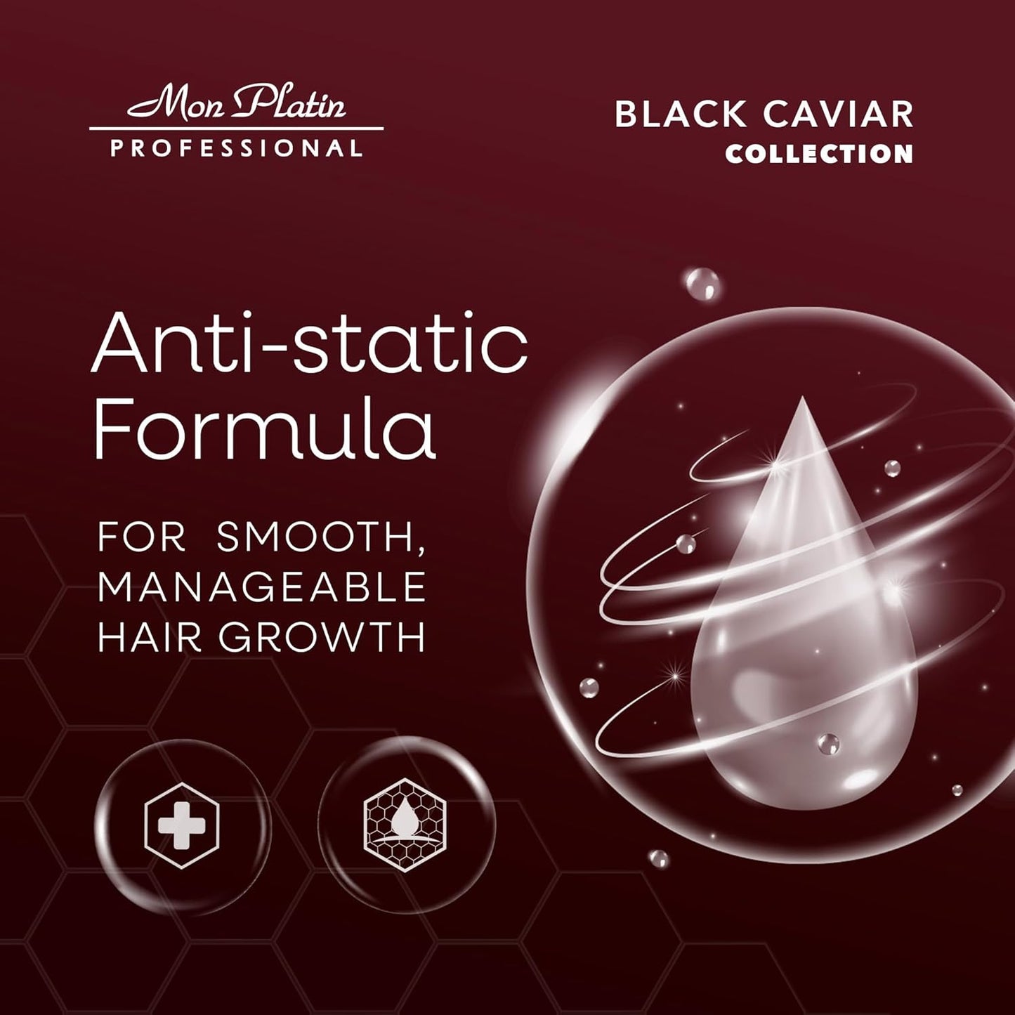Black Caviar Blonde Hair Mask - Intensive Moisturizing Treatment for blonde, bleached, or Color Treated Hair - Special Antistatic Formula,SLS/Salt Free 500ML