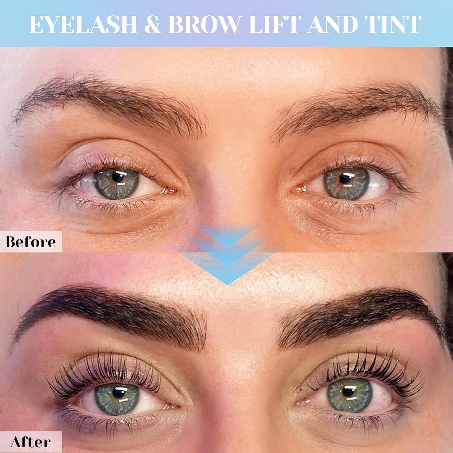 Lash Lift and Color Kit, Eyelash Perm with Lash Curls & Vibrant Black Color, Salon-Quality Results for Women Beginner Salon Use - with Lash Lift Balm