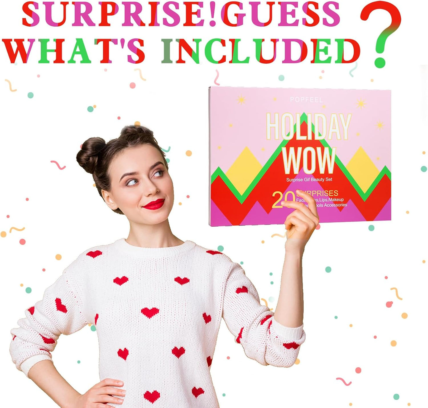 Makeup Advent Calendar 2025 for Teens Girls Christmas Countdown Calendar Makeup Gift Set,Xmas Individual Gift Box Calendar for Women Full Kit