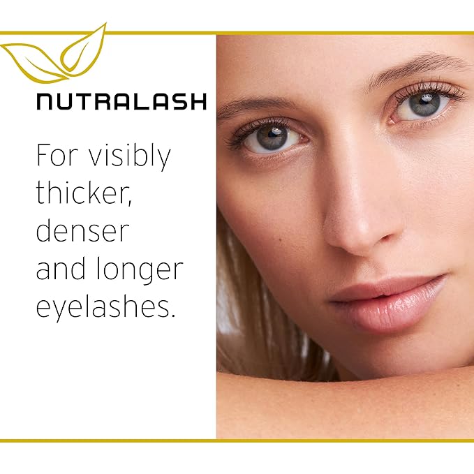 Nutralash Eyelash Formula - Eyelash Serum for Longer Eyelashes in Just 6-8 Weeks I Lash Serum I Eyelash Growth Serum I Made in Germany I 3ml