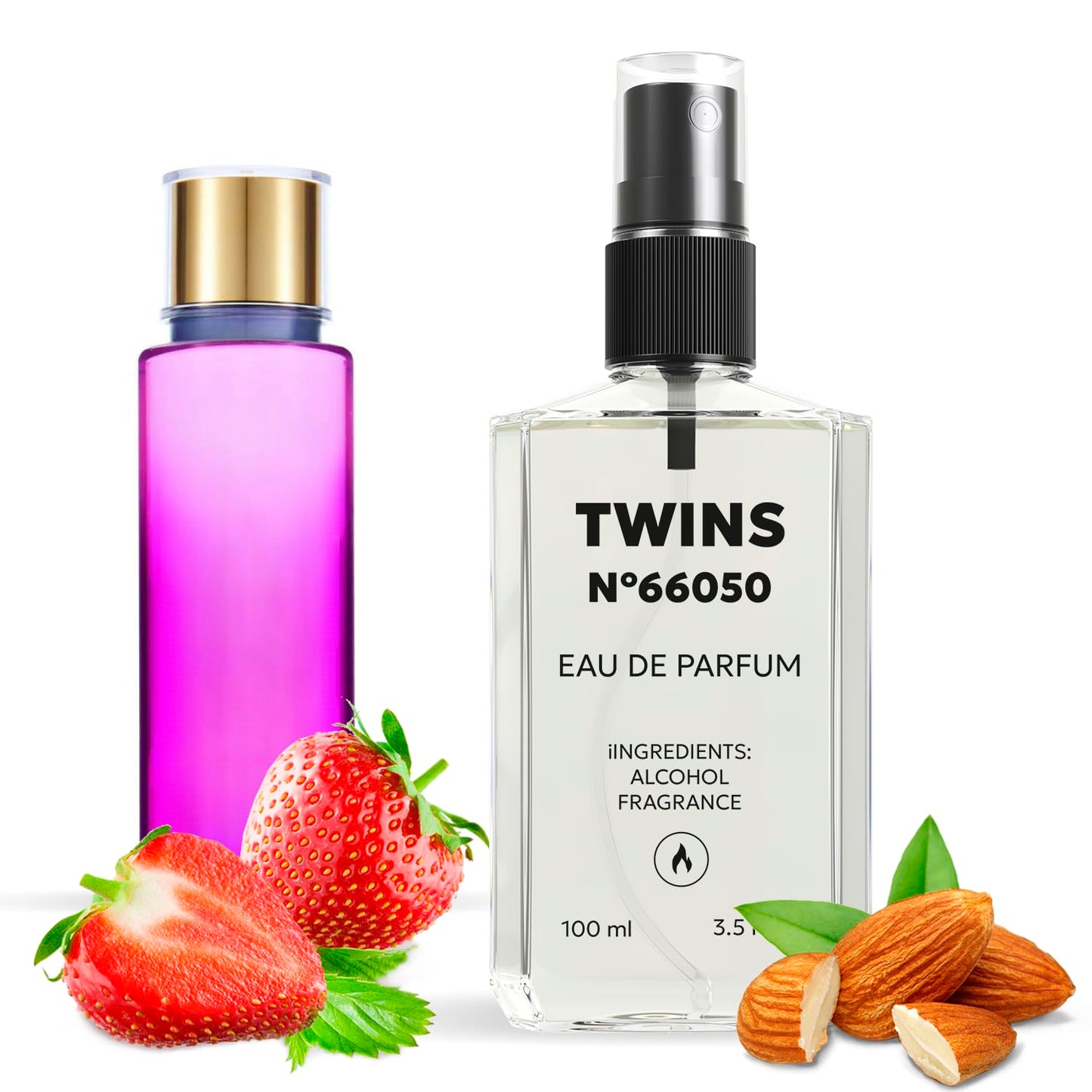 TWINS Impression of Love Addict | Perfume for Women Eau de Parfum | No.66050 | 3.4 Fl Oz / 100 ml