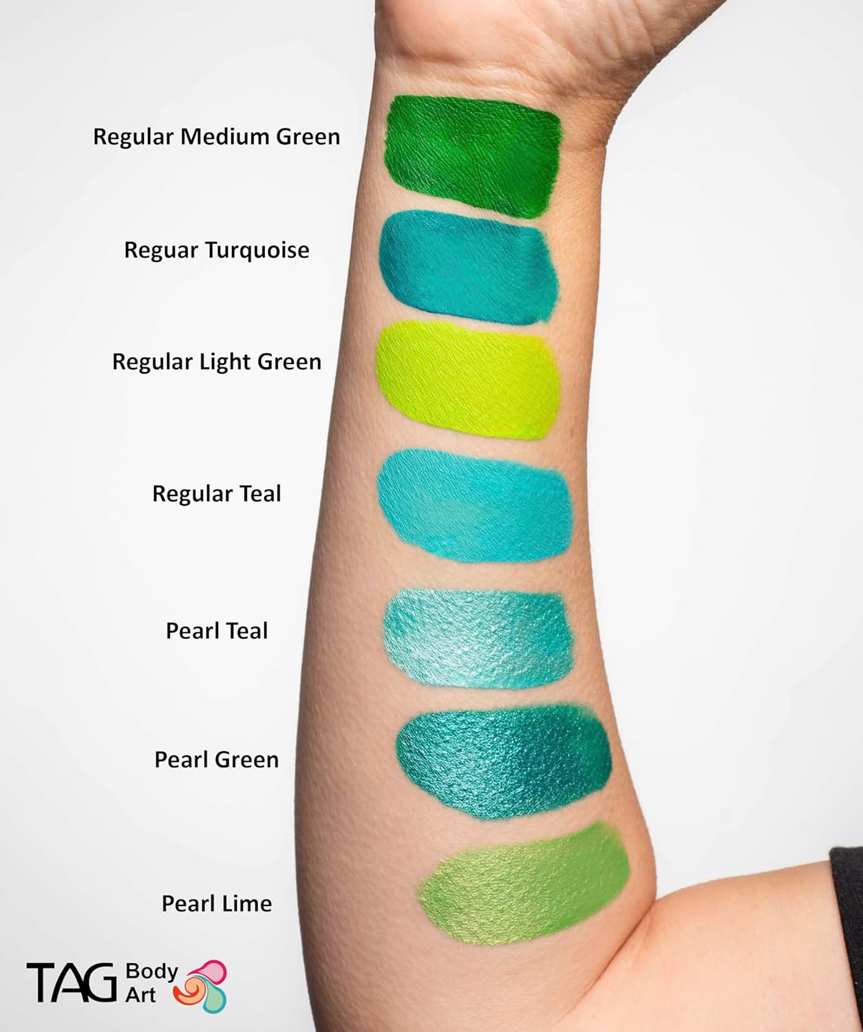 TAG Face & Body Paint - Pearl Lime 32gm