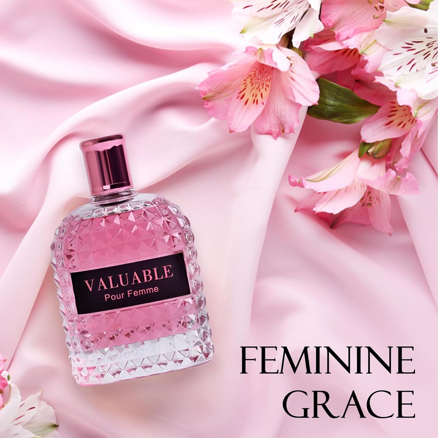 Valuable Paris Perfume for Women, Floral Notes Eau de Parfum Spray Casual Daily Womene Cologne 3.4 Fluid Ounce/100Ml Long Lasting Fragrance Daytime & Casual Use, for all Skin Types