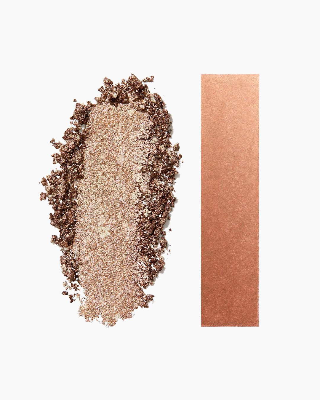MAKE Beauty Multi-Chromatic Eye Shadow. Metal Reflecting Luminous Foil Finish Creamy, Buildable, Dimensional Long-wear, Crease-proof Powder Eyeshadow, Multichrome Shade - Dream Dust, Gold