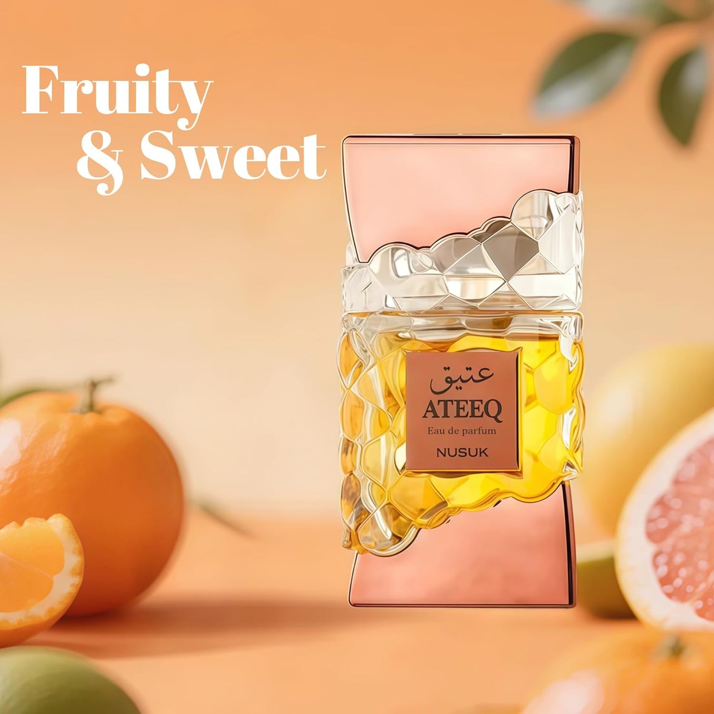 Ateeq Cologne for Men | Warm Spicy Gourmand Eau de Parfum | 100ml Long Lasting Perfume with Citrus, Spice & Woody | Rich Seductive Scent Luxury Fragrance for Day and Night