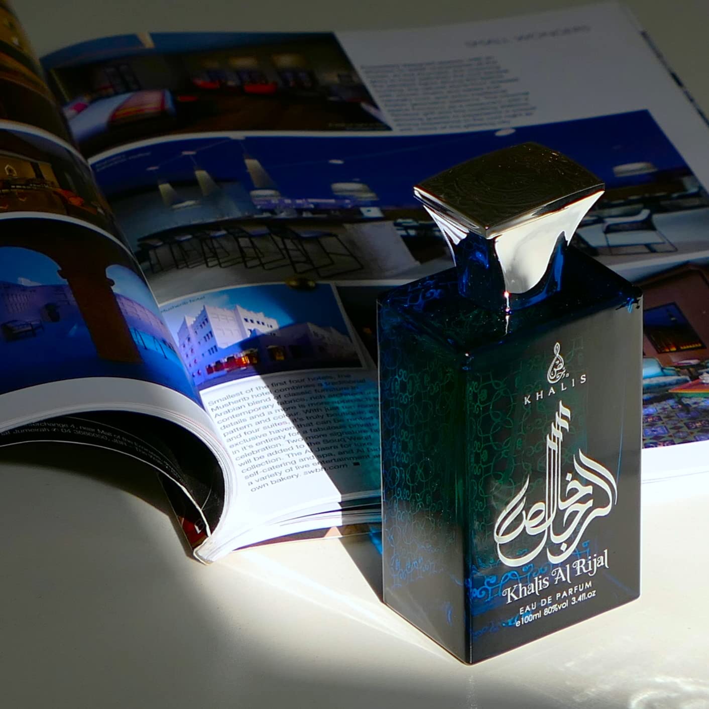 Khalis Al Rijal Eau de Parfum 3.4 oz - Unisex Oriental Perfume with Smoky Woody Nutty Accords Leaning Masculine loved for its long lasting trail and compliment catching aroma