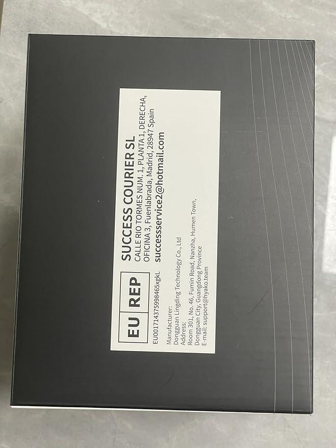 HYAKO F1 4-Heads Handheld Electric Deep Tissue Body Massager – Portable Orbital Professional Muscle Massager Tool for Easing Shoulder and Back Tension and Chiropractic Tool for Myofascial Release