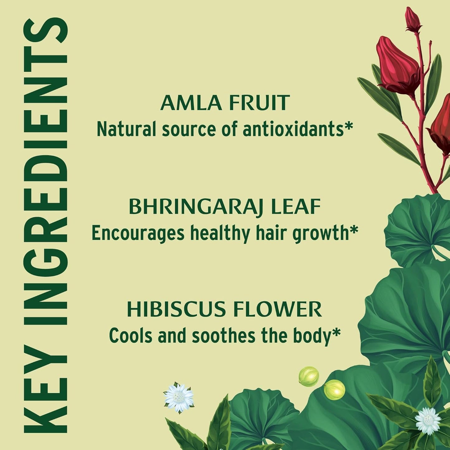 Banyan Botanicals Healthy Hair Tablets – Organic Hair Supplement with Amla & Bhringaraj – Ayurvedic Hair Care for Healthy, Thick & Lustrous Hair* – 90 Tablets – Non GMO Sustainably Sourced Vegan