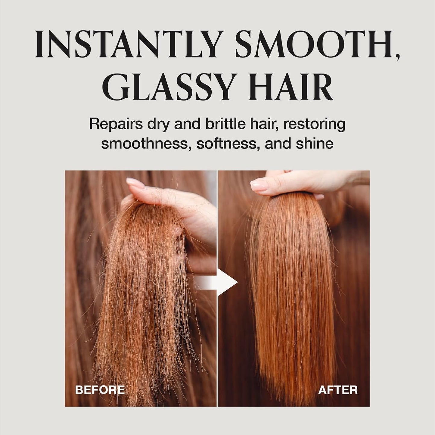 Velvet Hair Treatment – Deep Conditioner & Repair Mask for Dry, Frizzy, Damaged Hair. Nourishing Glass Hair Treatment. K-Beauty, Peptides, Argan Oil (6.76 fl oz)