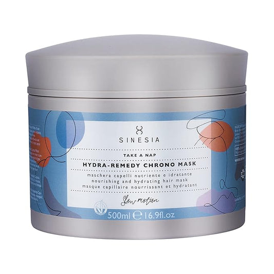 Sinesia Take a Nap | Hydra-Remedy Chrono Mask (16.9 oz) | Nourishing, Hydrating Overnight Hair Treatment | Shea Butter & Argan Conditioning Hair Mask | Repairing & Restoring Mask for Dry, Damaged Hair