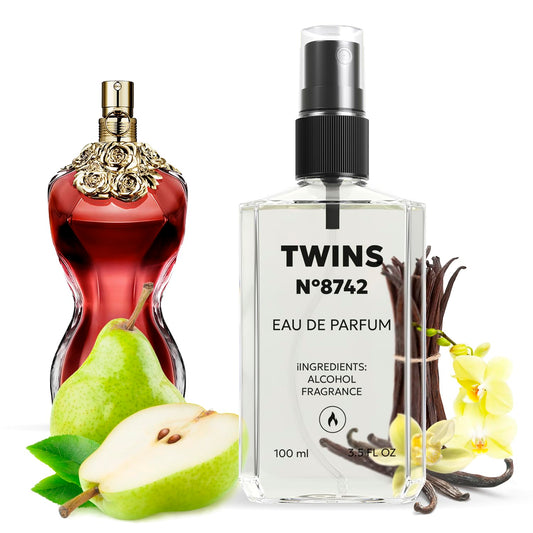 TWINS Impression of La Belle | Perfume for Women Eau de Parfum | No.8742 | 3.4 Fl Oz / 100 ml