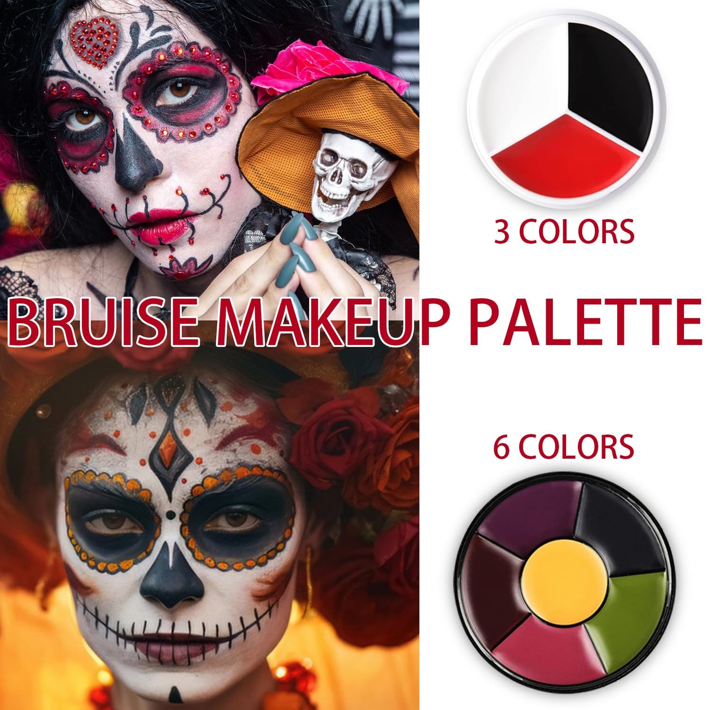 Fake Blood Scar Wax SFX Makeup Kit - Halloween Face Paint Special Effects Kit