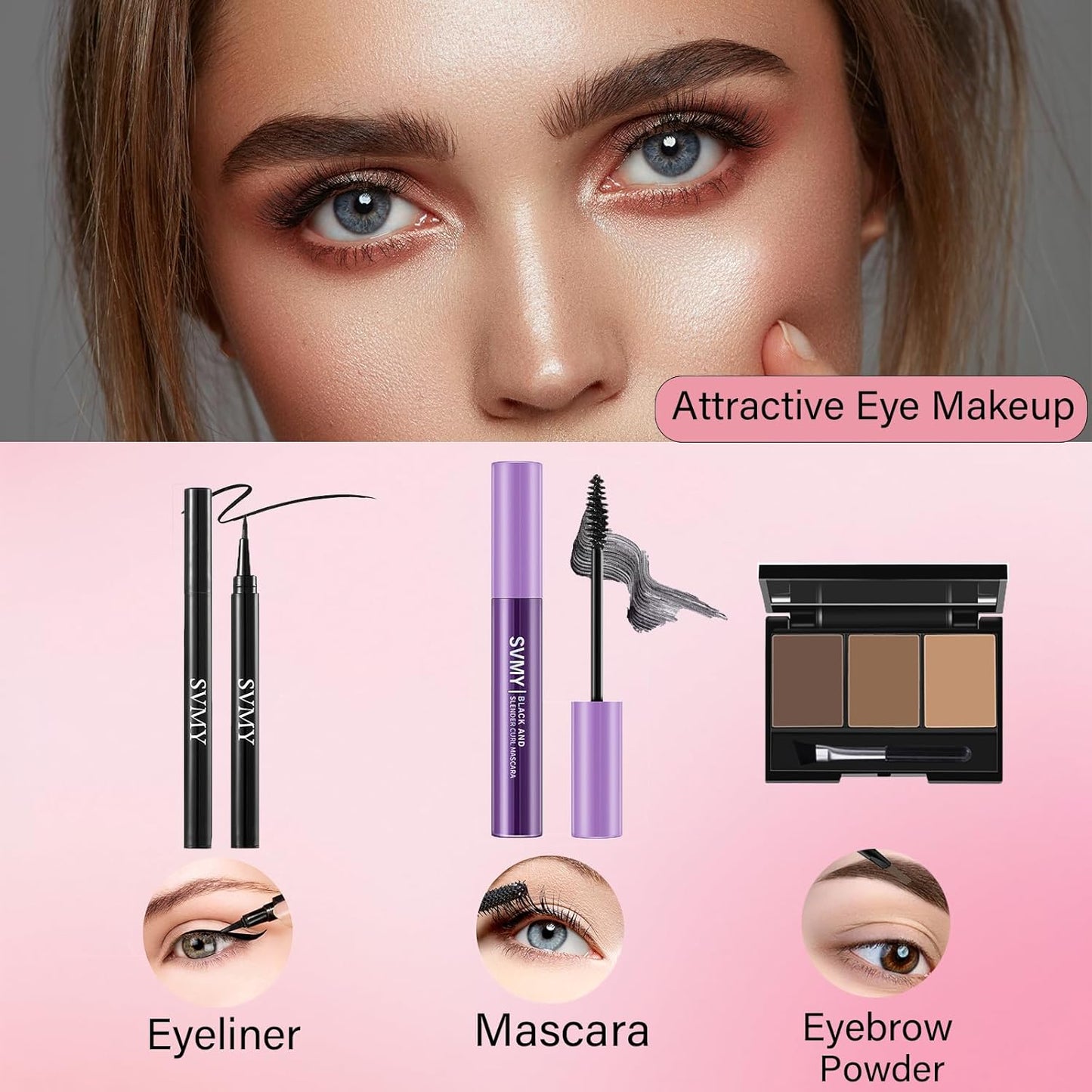 Makeup Set for Women, Makeup Kit for Beginners & Professionals, Makeup Set for Teens & Adults, Make up Gift, Eyeshadow Palette, Face & Eye Make up