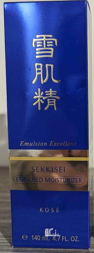 SEKKISEI Emulsion Excellent Facial Serum Emulsion Moisturizer, 4.7 Ounce (140 mL)