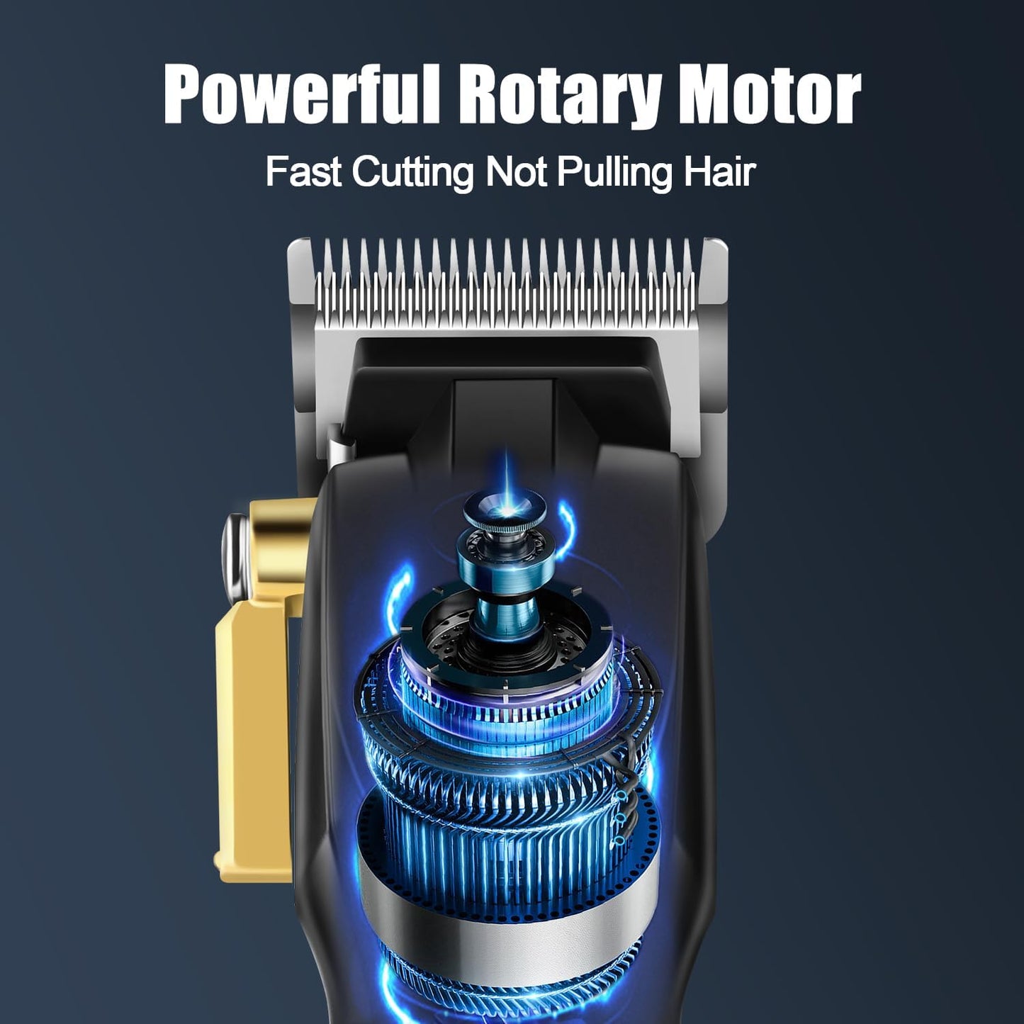 HIENA PRO Hair Clippers for Men, T Liners Trimmer Set, Professional Cordless Rechargeable Barber Cutting Kit With LED Display, Gifts