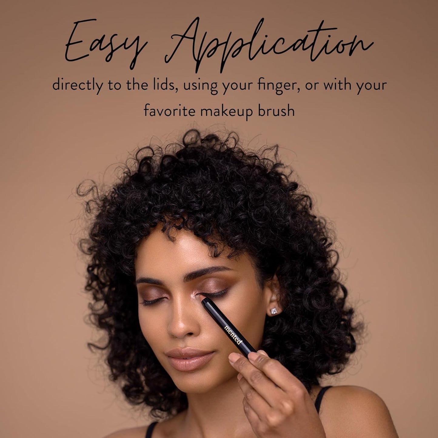 Mented Cosmetics Color Intense Eye Shadow Sticks, Cream Eyeshadow Stick Crayon, Easy-to-Apply Eyeshadow Pencils, Waterproof + Crease Proof Eye shadow Make Up, 0.05oz, Better off Bronze