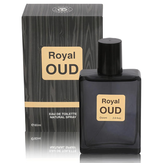 Royal OUD Cologne for Men Natural Eau de Toilette 3.4 Fl Oz with Sicilian Orange, Calabrian Bergamot & Vanilla Notes Fragrance Alcohol-Free Luxury Men's Perfume for Daily Use