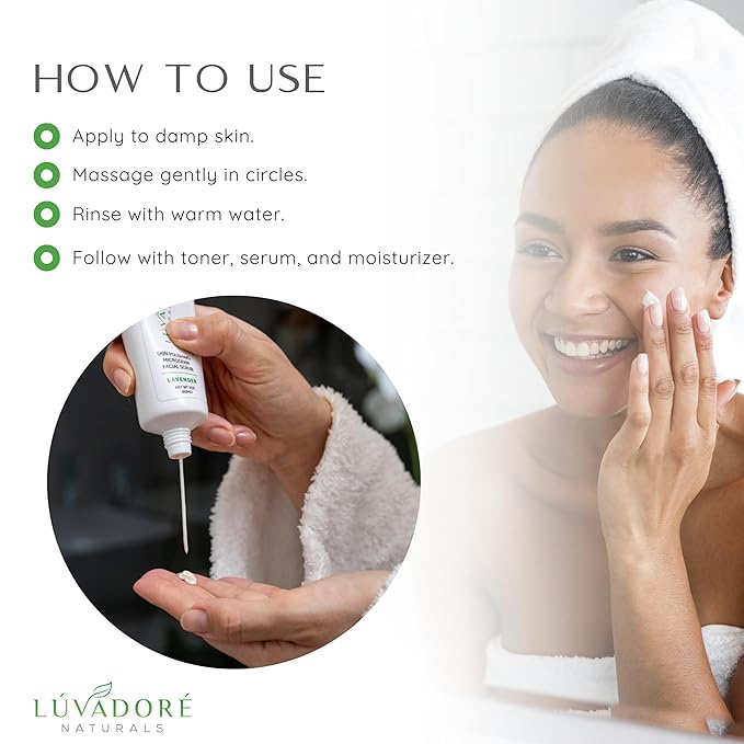 Microdermabrasion Facial Scrub – Skin Polishing Exfoliating Face Scrub – Gentle Face Exfoliator with Shea Butter, Vitamin E – Hydrating and Smoothing Formula for Wrinkles, Scars