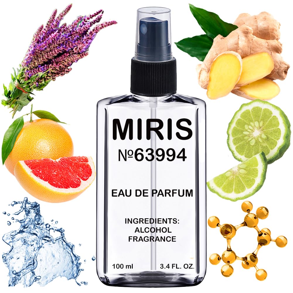 MIRIS No. 63994, Inspired by L Immensite, Long-Lasting Eau de Parfum for Men, Spray 3.4 Fl Oz / 100 ml