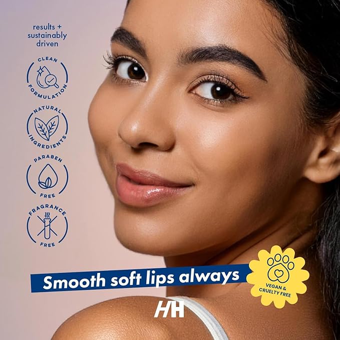 Handmade Heroes Lip Scrub, Reusable Lip Exfoliator - Gentle Exfoliant, Use with Sugar Lip Polish and Lip Exfoliator Scrubber for Chapped and Dry Lips 2pc