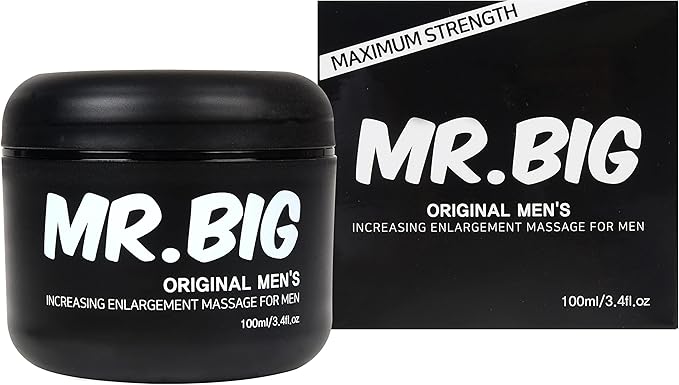 MR.Big Original Men's Massage Creme for Men 3.4fl.oz