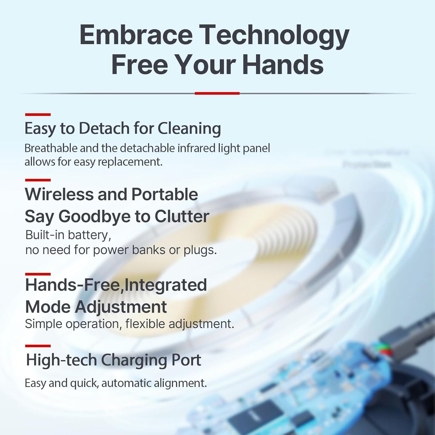 Laser Hair Growth Cap, Red Light Therapy for Hair Regrowth, Laser Therapy Cap for Hair Loss, Hair Loss Treatments Hat for Men & Women with Built-in Battery & Controller