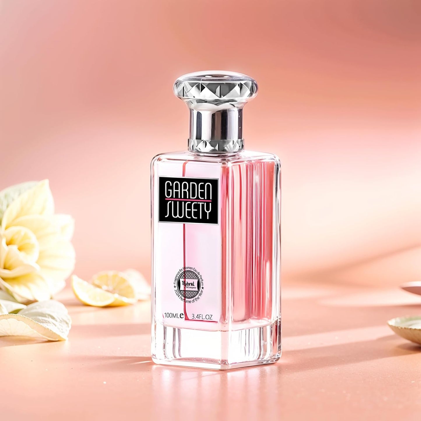 Hybrid & Company Women Garden Sweety Eau De Parfum Vaporisateur Natural Spray 3.4 Fl Oz