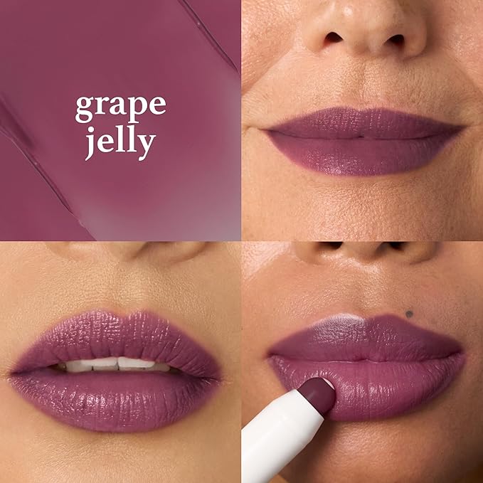 Julep It's Balm Tint of Color Lip Balm - Grape Jelly | Hydrating Lip Color with Vitamin E Core | Natural Gloss Finish | Vegan & Cruelty-Free