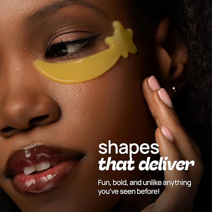 Under Eye Patches – 24 Hydrogel Pads: Energizing & Restoring Sets Caffeine with and Chamomile