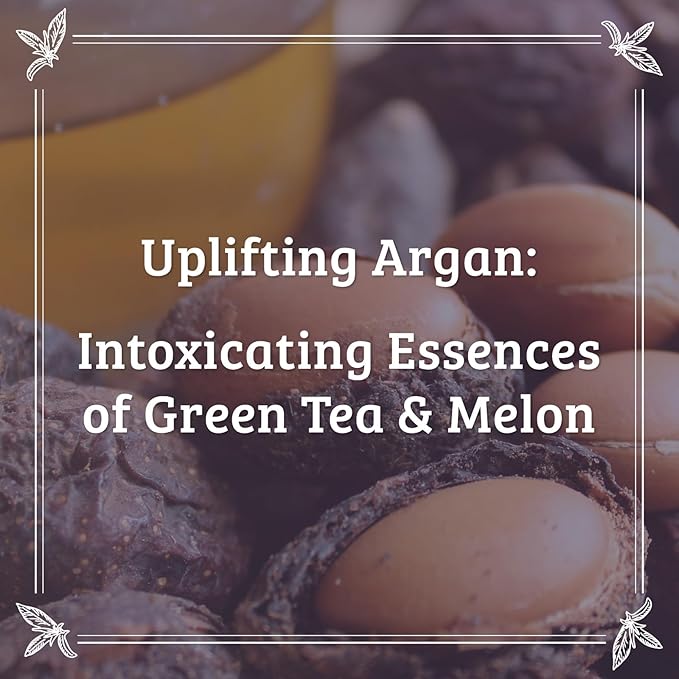 Pharmacopia Hotel Argan Oil Body Lotion - Vegan Moisturizer for Dry Skin, Aromatherapy Lotion with Melon and Green Tea Essence - Natural, Organic and Cruelty-Free Skin Care, 128 oz