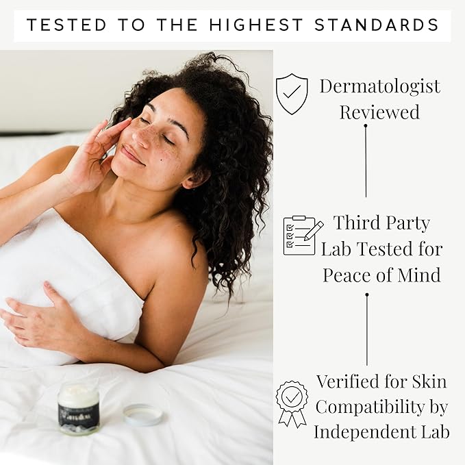 100% Grass Fed Beef Tallow for Skin Care - Face + Body - Whipped Moisturizer - Natural Lotion, 4 FL. oz. (Vanilla Lavender)