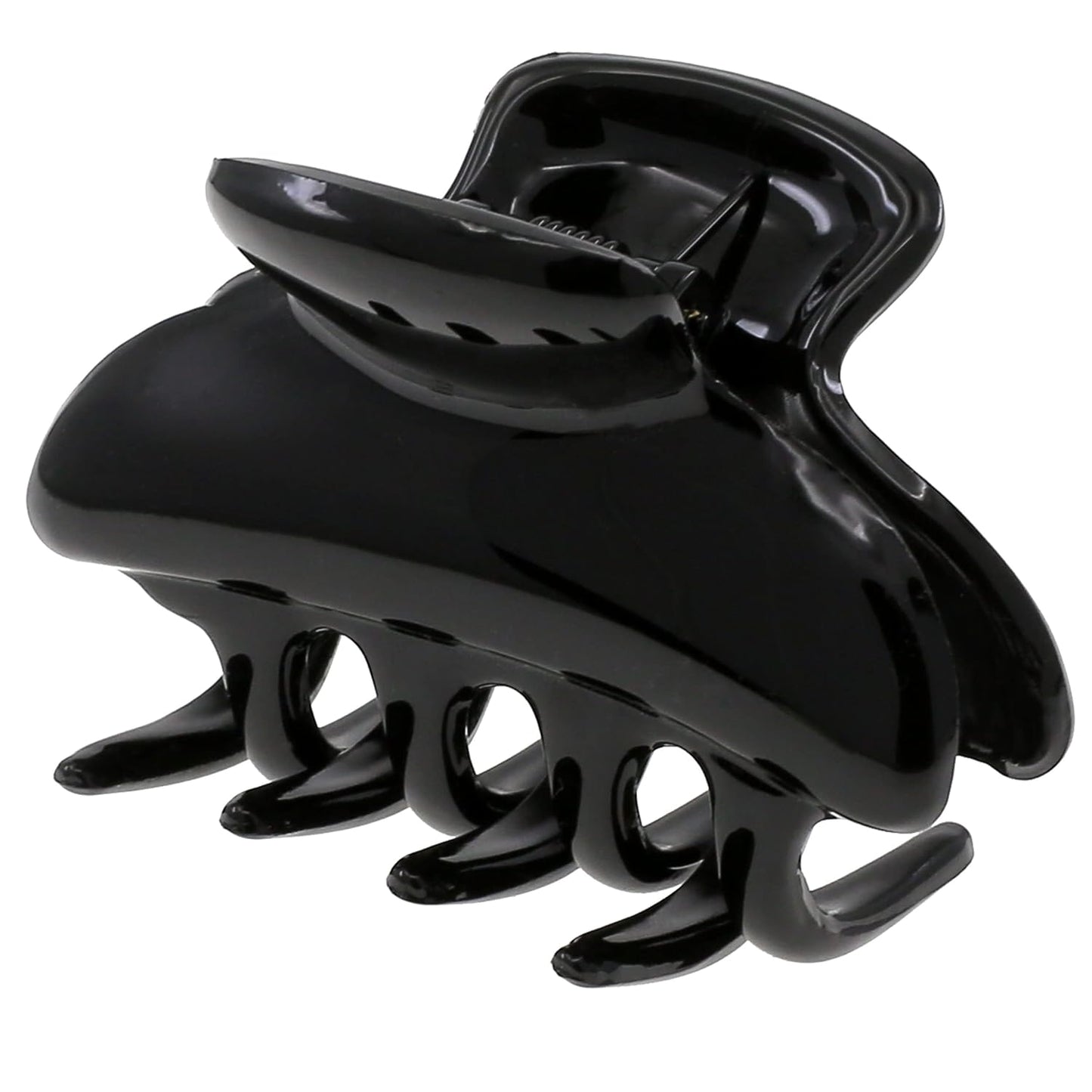 Camila Paris CP3550 French Hair Clip for Women, Small, Black 2.5 Inch Girls Hair Claw Clips Jaw Fashion Durable Styling Hair Accessories for Women, Strong Hold No Slip Grip, Made in France