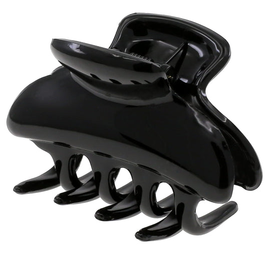 Camila Paris CP3550 French Hair Clip for Women, Small, Black 2.5 Inch Girls Hair Claw Clips Jaw Fashion Durable Styling Hair Accessories for Women, Strong Hold No Slip Grip, Made in France