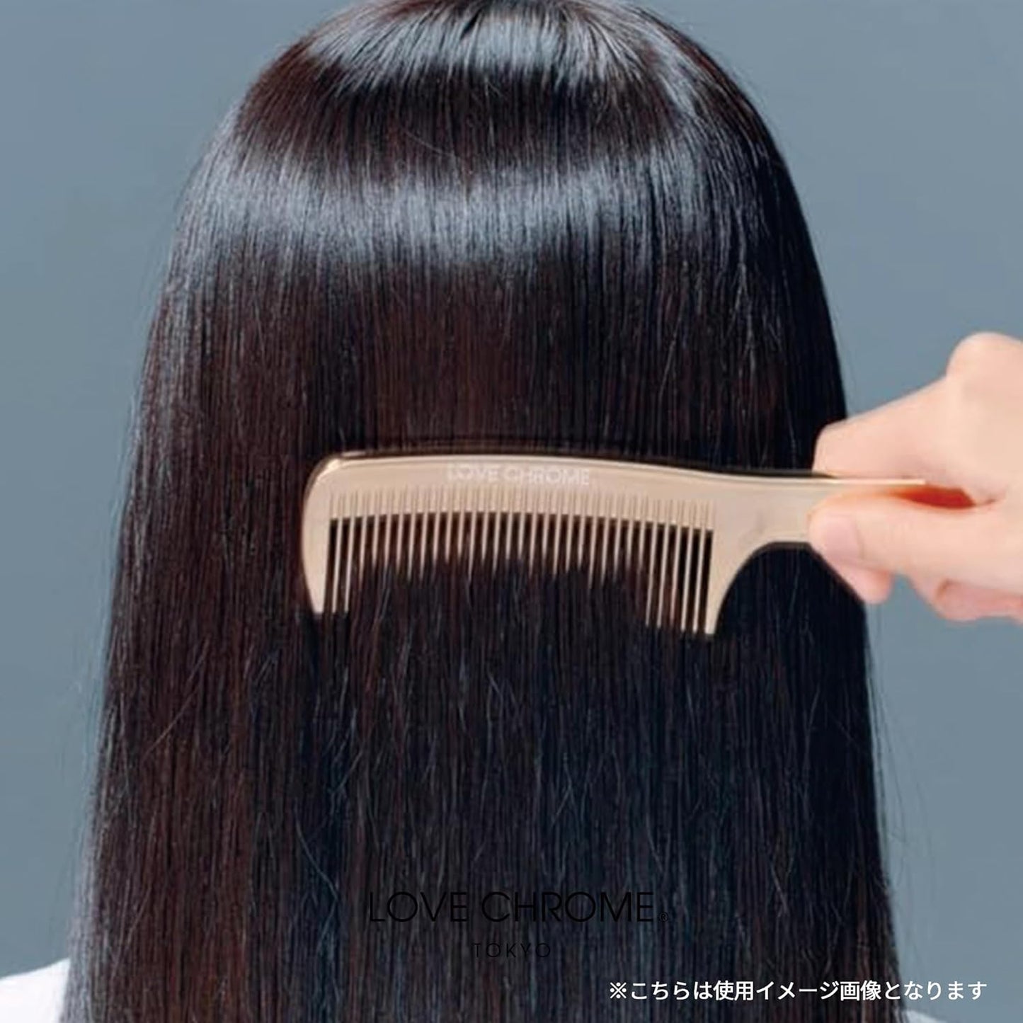 LOVE CHROME PG TETSUKI PREMIUM BLACK/Japanese artisan hair comb