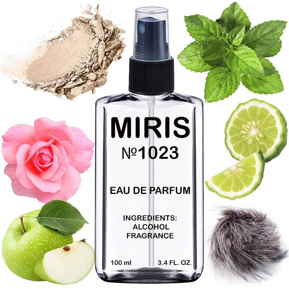 MIRIS No. 1023, Inspired by Starry Night, Long-Lasting Unisex Eau de Parfum for Women & Men, Spray 3.4 Fl Oz / 100 ml