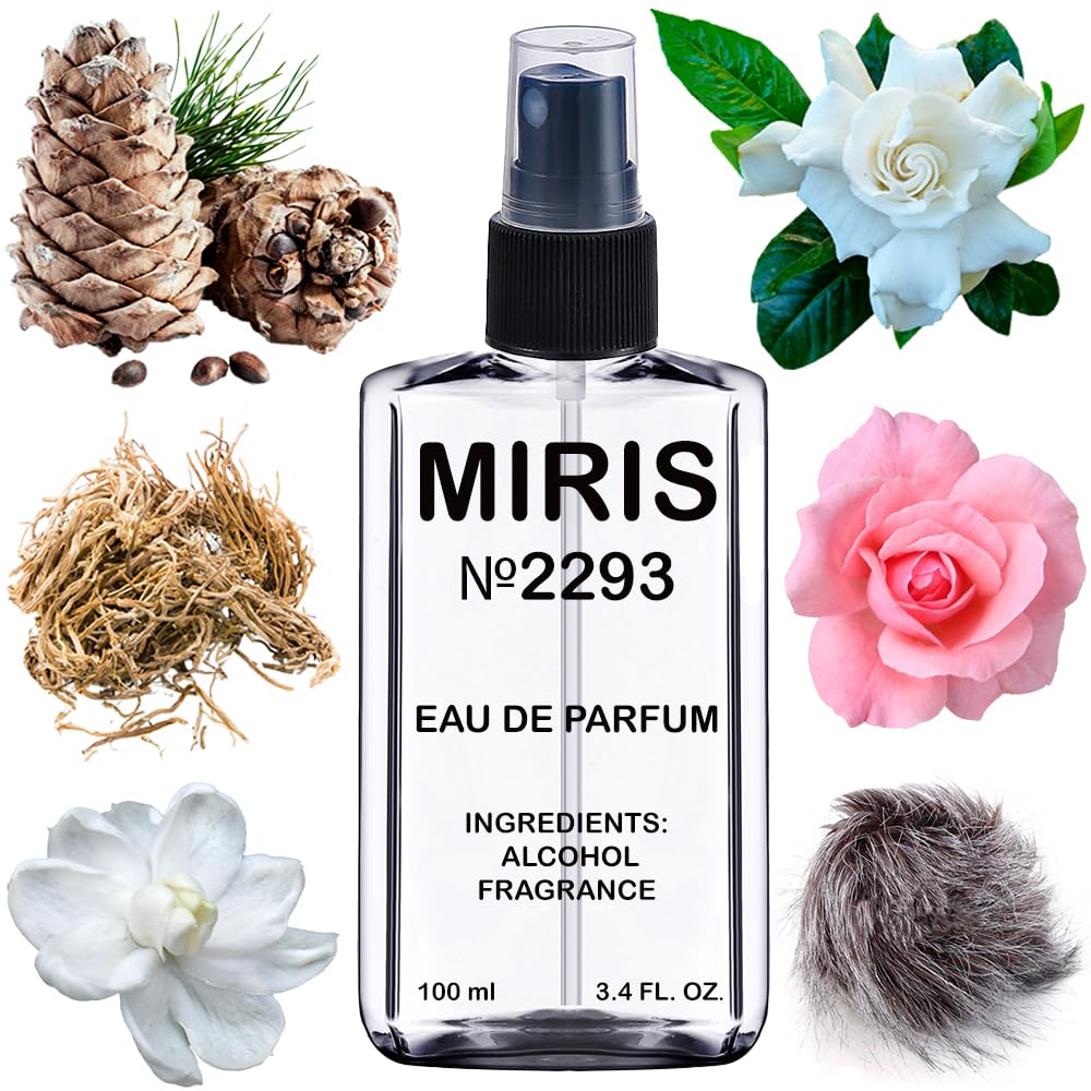 MIRIS No. 2293, Inspired by Narciso, Long-Lasting Eau de Parfum for Women, Spray 3.4 Fl Oz / 100 ml