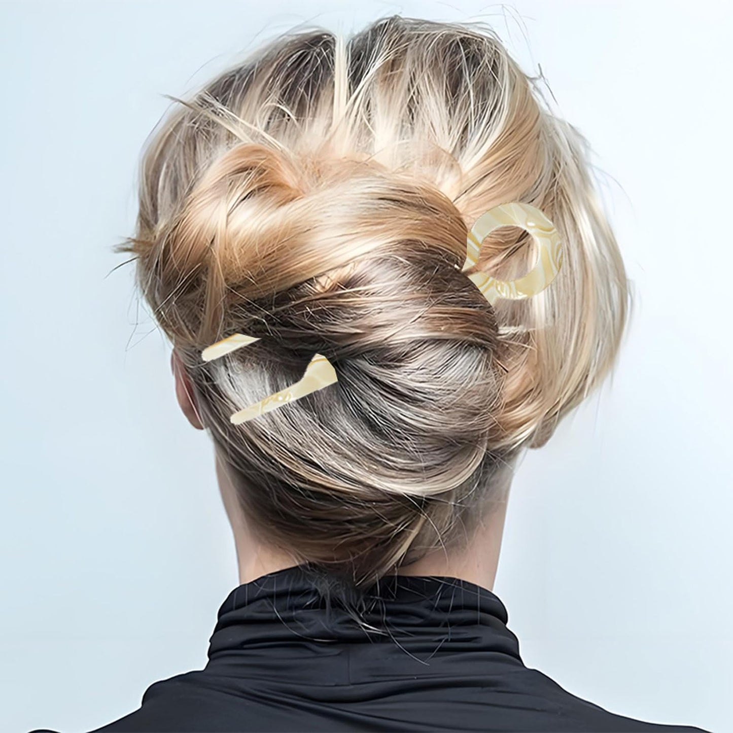 Prestigs French Hair Pin,Multi-colored French Hairpins,Elegant Prestiges Hair Pins for Women New Hair Accessories,Suitable for All Hair Types