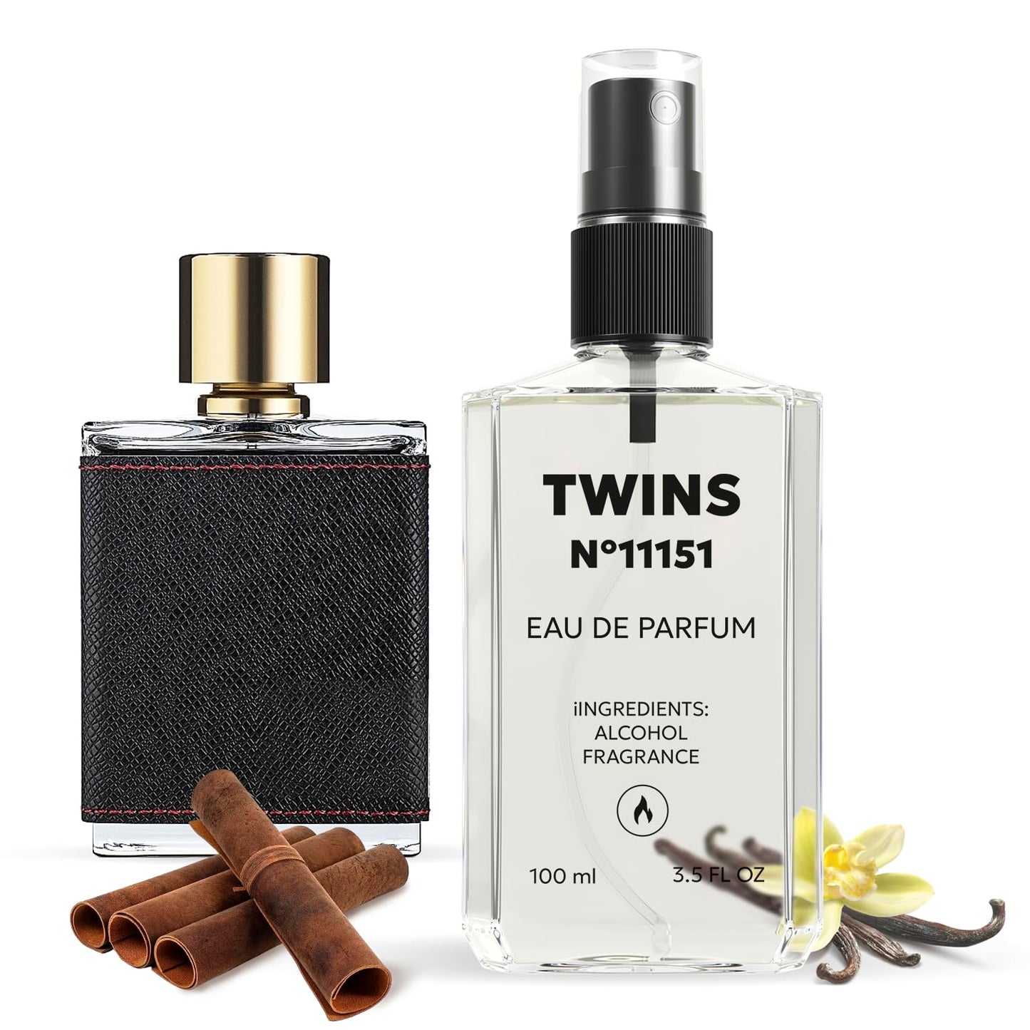 TWINS Impression of Ch. Men | Perfume for Men Eau de Parfum | No.11151 | 3.4 Fl Oz / 100 ml