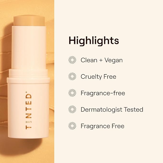 Live Tinted Essentials Glow Up Set: Includes Mini Superhue Serum Stick, Mini Hueguard 3-in-1 Mineral SPF 30, and Full-sized Huestick in Rise, 3-Piece Set