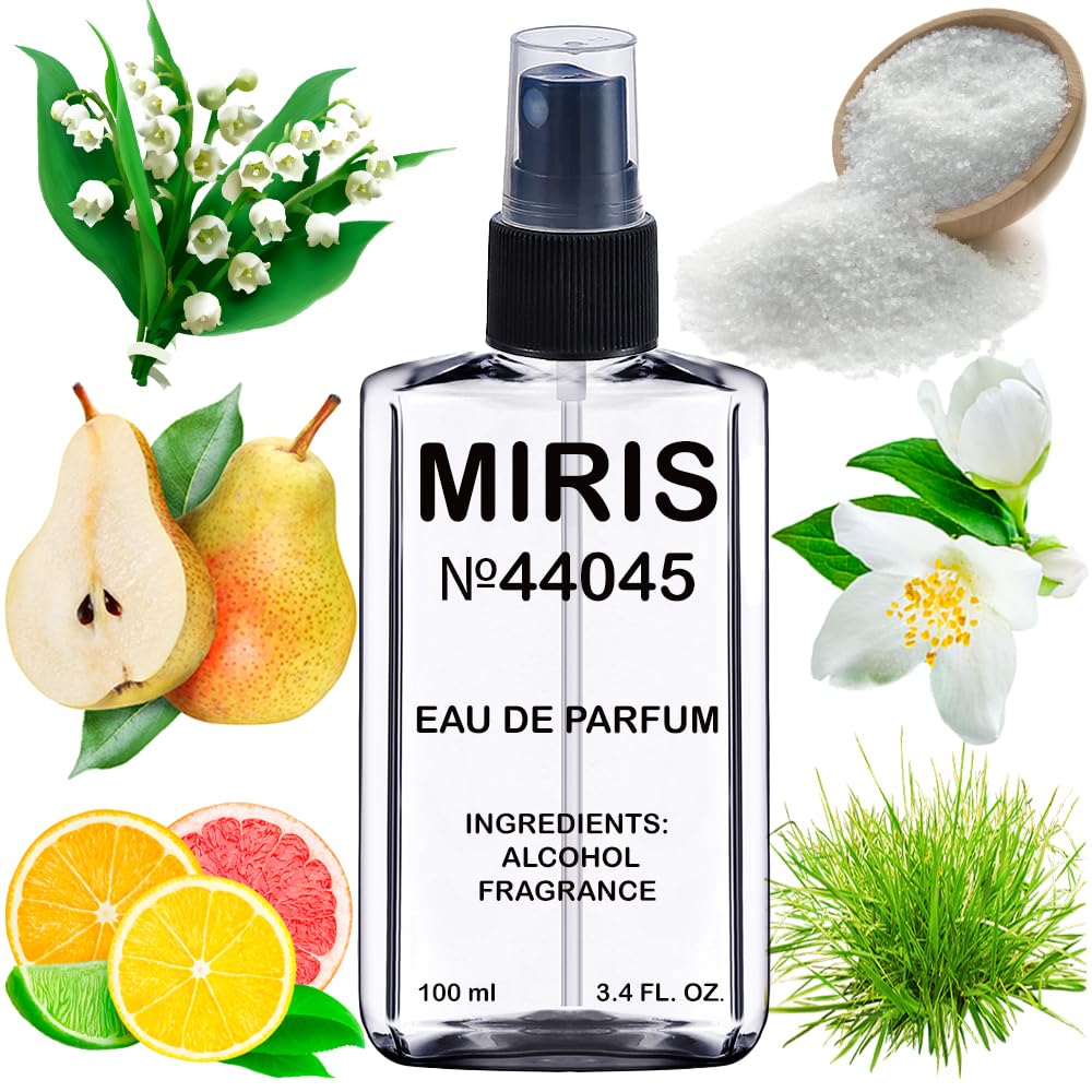 MIRIS No. 44045, Inspired by Ocean Di Goia, Long-Lasting Eau de Parfum for Women, Spray 3.4 Fl Oz / 100 ml