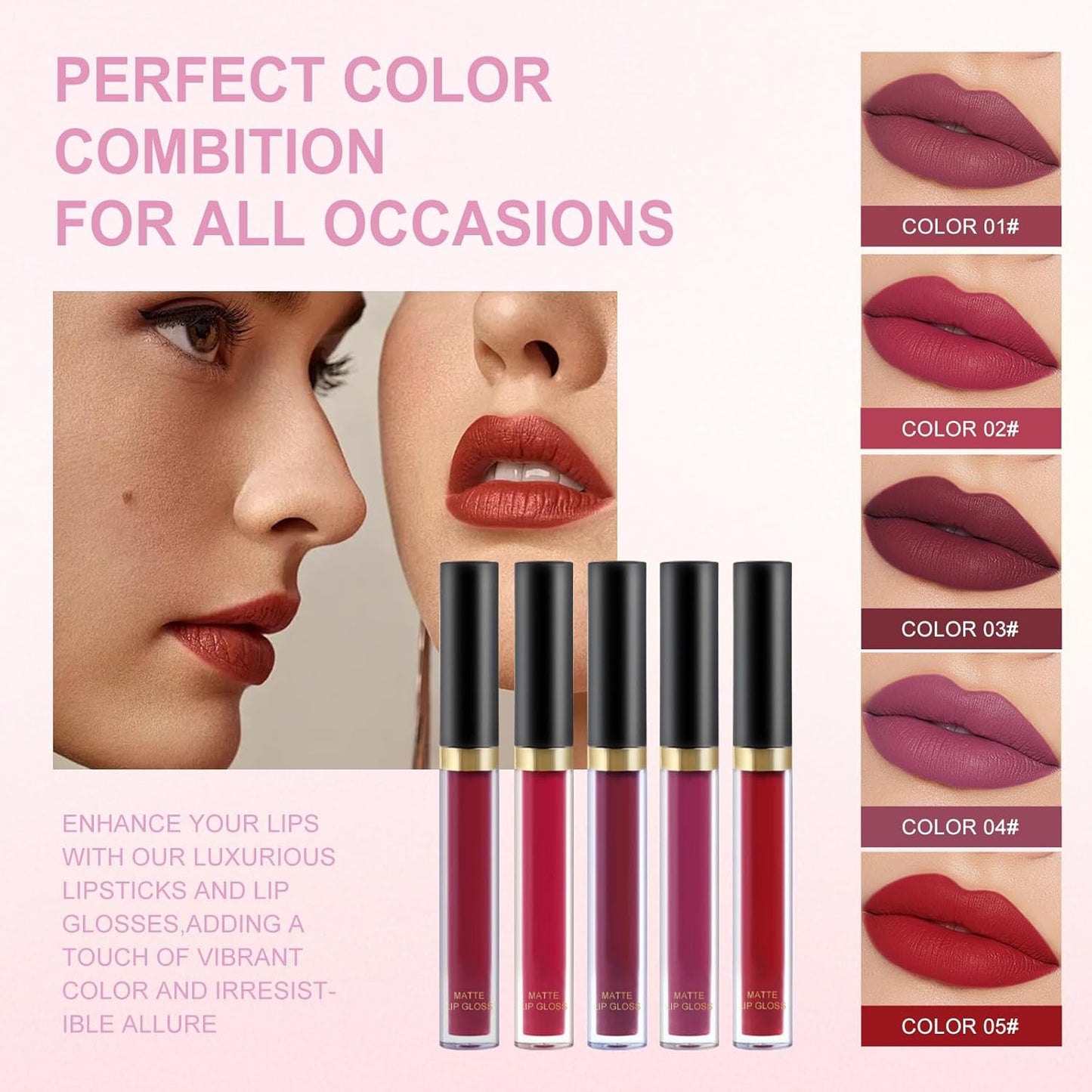 Makeup Set Full Kit for Girls Teens Women, Beginner Makeup Kit, 54 Color Eyeshadow Palette, Mascara, Lip Gloss, Foundation, Concealer, Makeup Brushes Set, All-in-One Makeup Kit