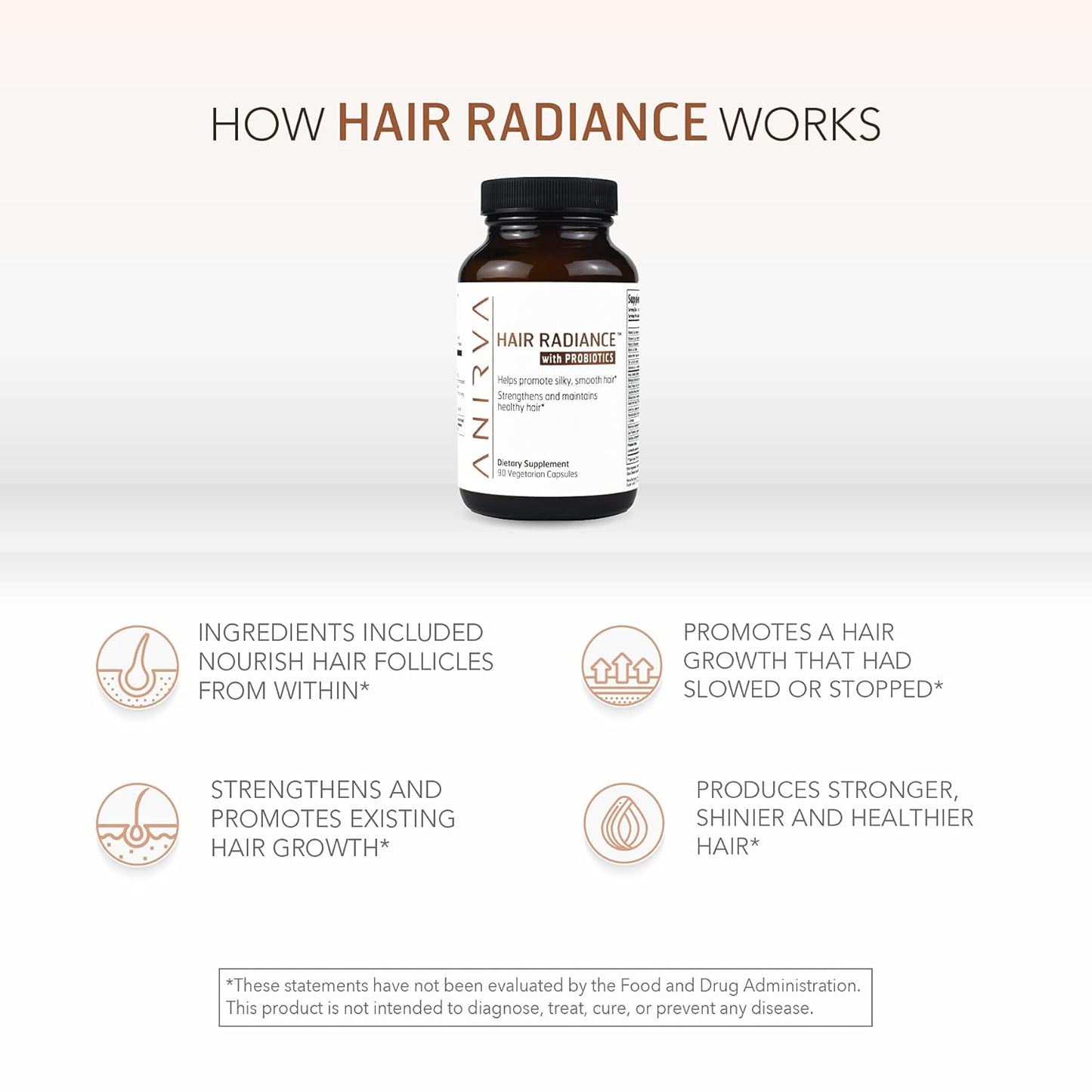 Premium Hair Growth Vitamin with Biotin, Horse Tail Extract & 20 Ingredients for Thicker, Stronger Hair and Healthy Scalp