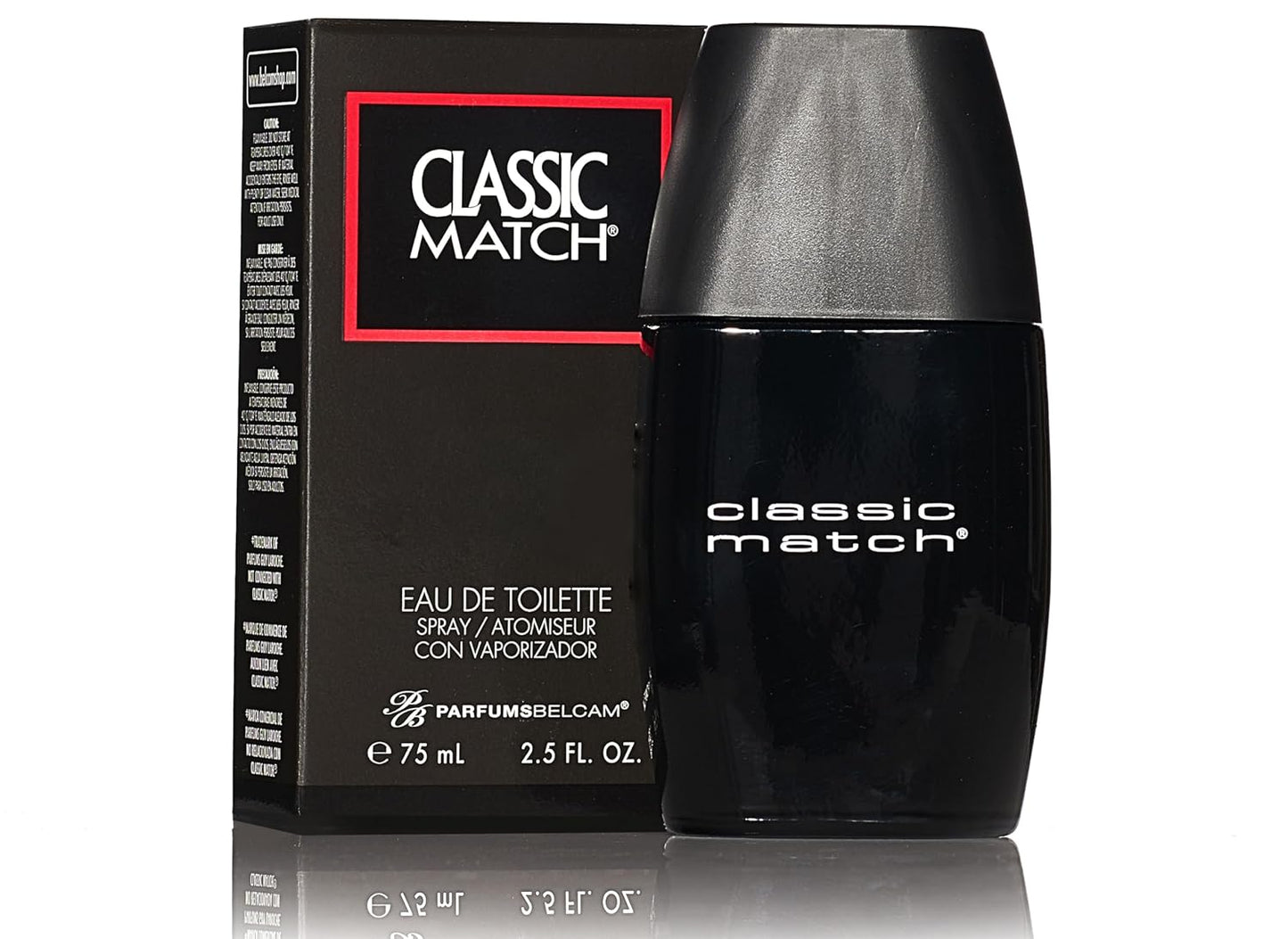 PB ParfumsBelcam Classic Match our Version of Drakkar Noir EDT,2.5 Fl Oz (F37437-04-DN) (Pack of 2)