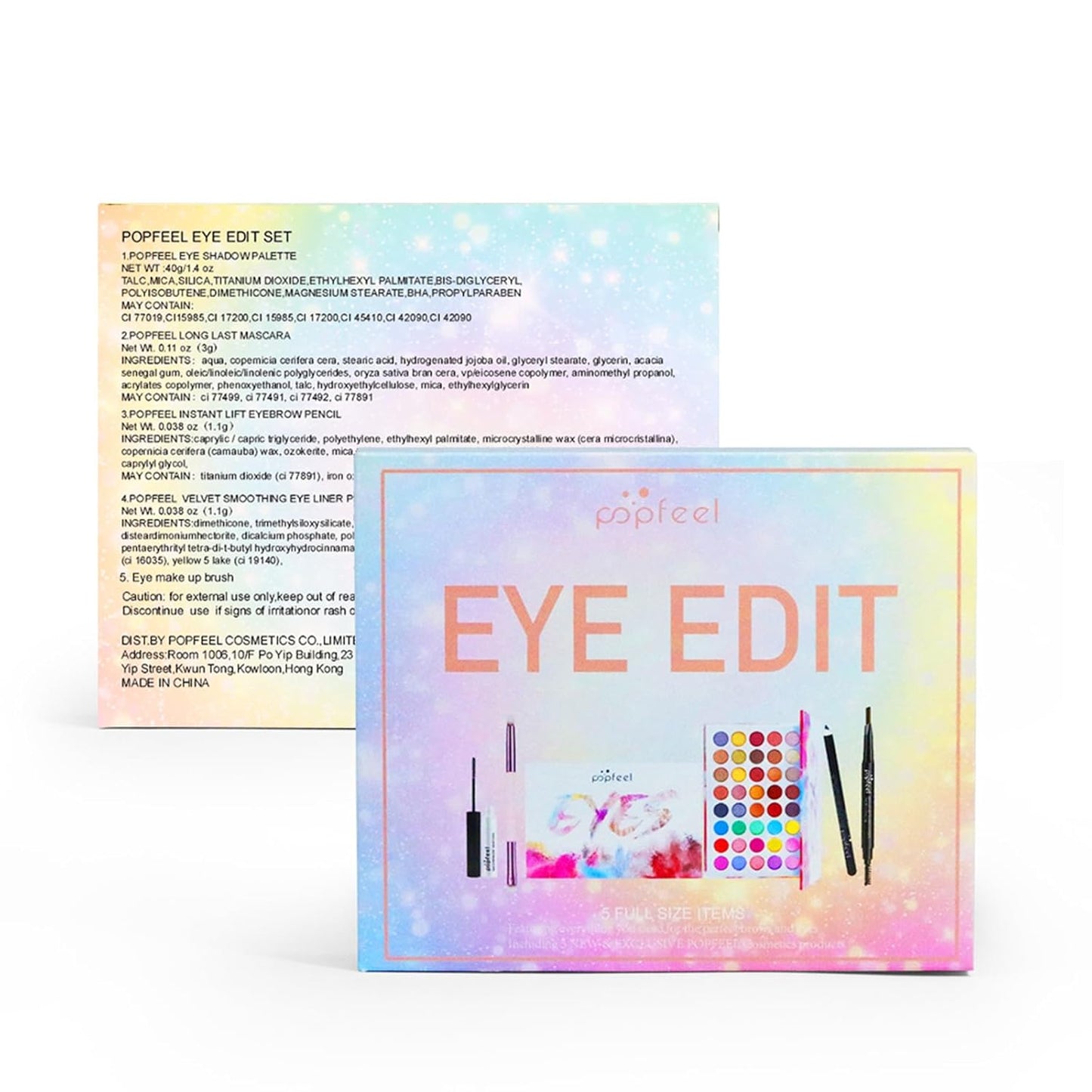 FantasyDay All in One Makeup Kit for Women Full Kit Girls Makeup Gift Sets Xmas Essential Bundle Include Eyeshadow Palette Lipstick Blush Concealer Eyeliner Mascara Foundation Brush Eyebrow Pencil