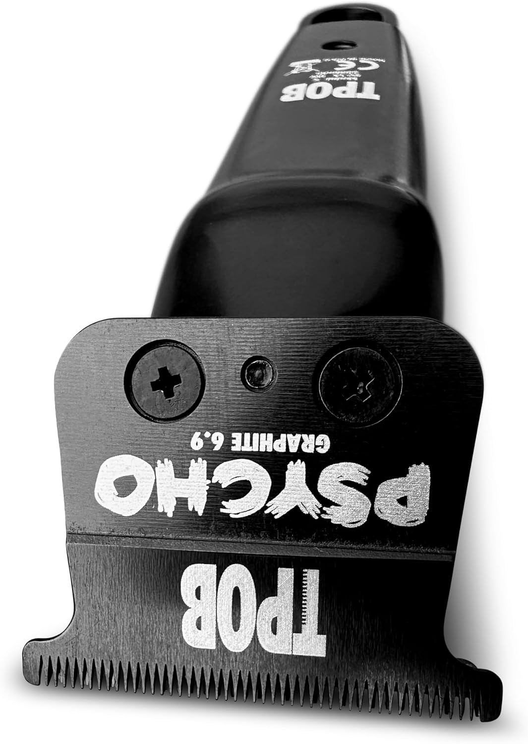 TPOB X Digital Brushless 7200rpm Professional Hair Trimmer Hair Clippers for Men, Psycho Zero Gapped T-Blade Trimmer Cordless Rechargeable Edgers Clippers